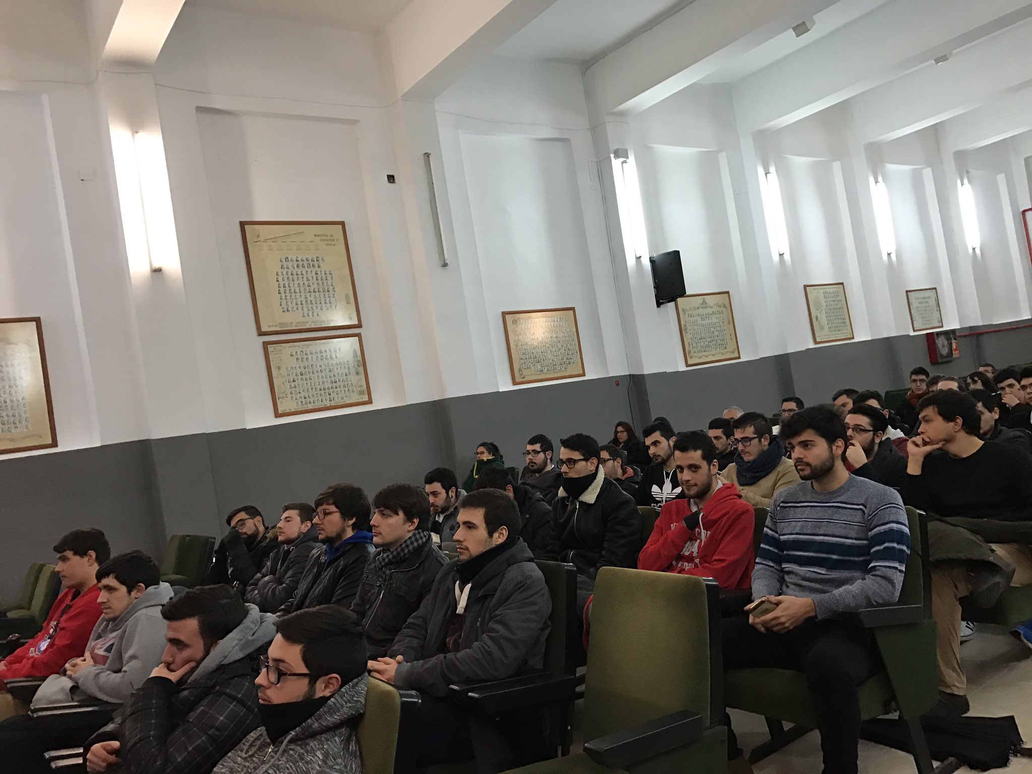 Speech at IES Sant Vicent Ferrer d’Algemesí