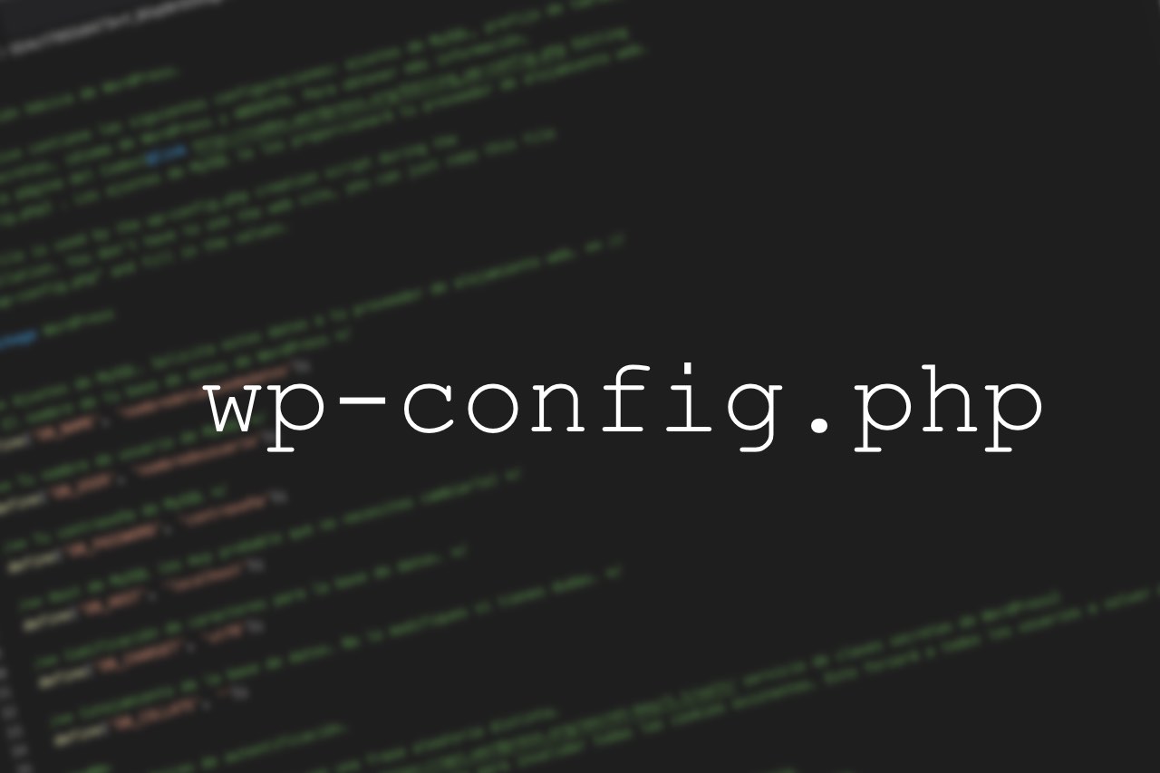 Optimize WordPress: the wp-config.php file