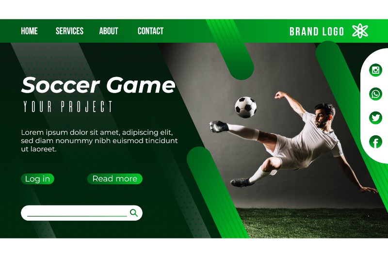 How to create a soccer website