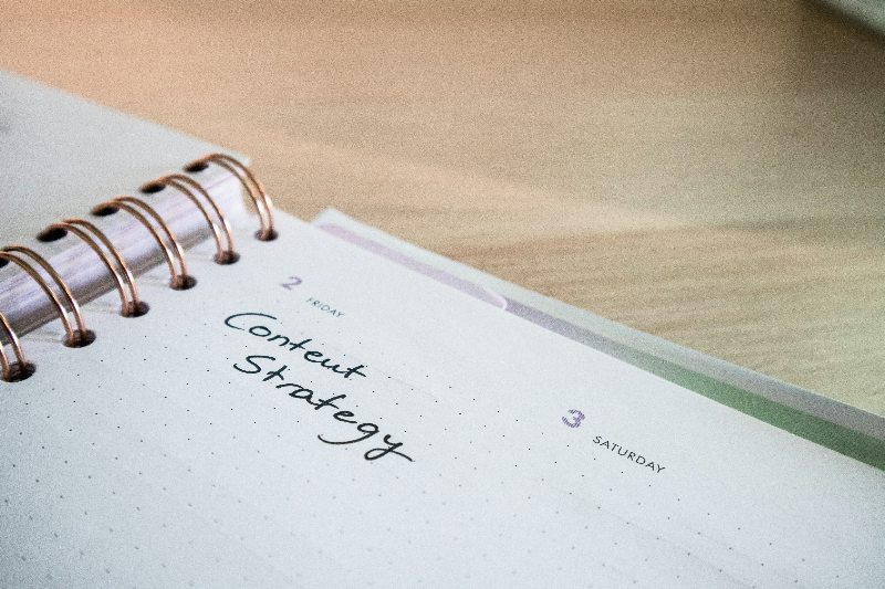 How to create a personal blog: 10 tips 3 estrategia de contenidos