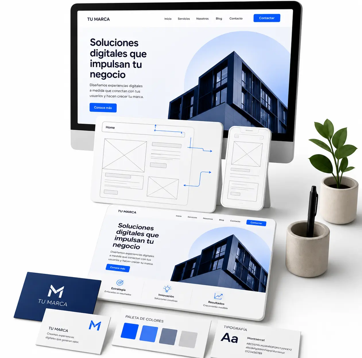 Web development meeting in Valencia brand-design